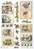Navidad, invierno imágenes enmarcadas, acebo*Weihnachten, Winter gerahmte Bilder, Stechpalme*Рождество, зимние обрамленные картины, падуб